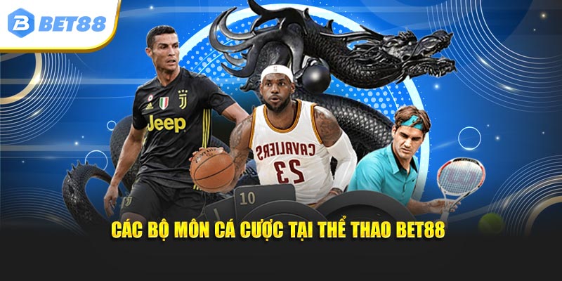 Các bộ môn cá cược tại thể thao BET88